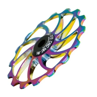 导轮折叠车山地公路车导轴承自行车培林后拨铝合金14T15T16T陶瓷