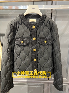 专柜正品 现货1TC3335240 欧时力2023年秋季 羽绒服外套 圆领短款