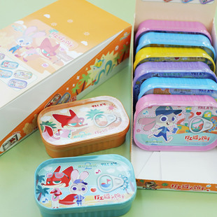 TALA`S打工罐头饼干黄油芝士味疯狂动物城周边12g×1罐休闲零食