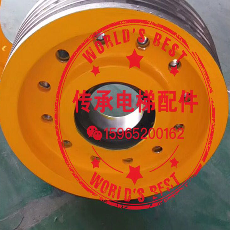 西子奥的斯曳引轮西子富沃德GETM3曳引轮450/450*5*10键槽25或32