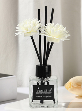50ml香薰套装无火香薰 家居客厅空气清新香薰精油藤条香薰摆件