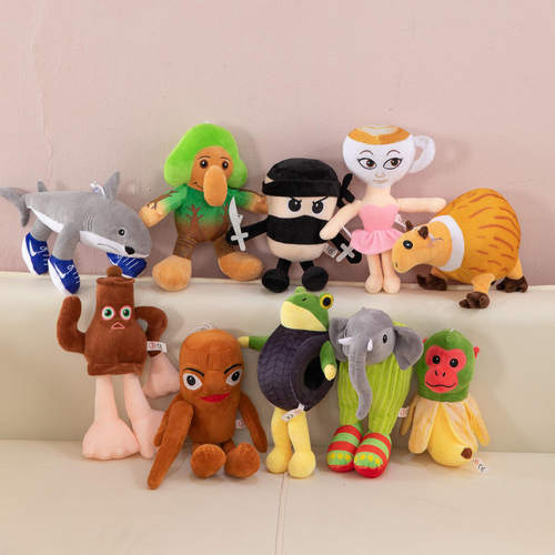 毛绒玩具热卖tungtungsahur鲨鱼美国玩偶山海经新品恶搞跨境娃娃