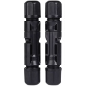 MC4光伏公母插头mc4连接器防水IP67太阳能组件光伏板连接器连接头