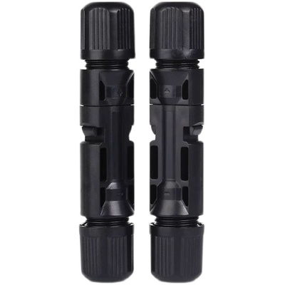 MC4光伏公母插头mc4连接器防水IP67太阳能组件光伏板连接器连接头