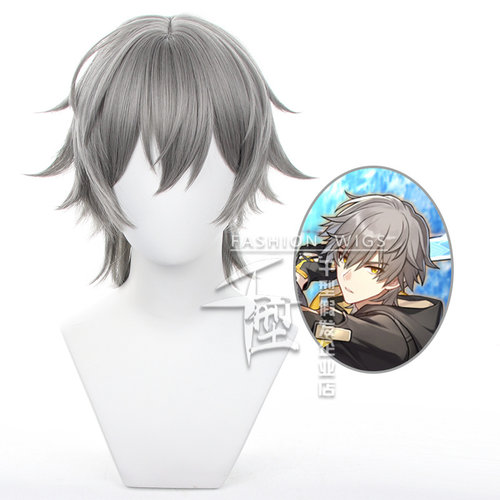 千型星穹铁道开拓者男主cos假发