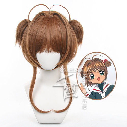 千型小樱cos假发魔卡少女樱