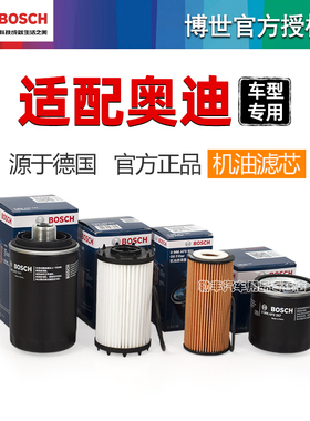 奥迪A4L A6L Q2L Q3 Q5L A3 A1 A5 A7L Q6 RS4博世机油滤芯格清器