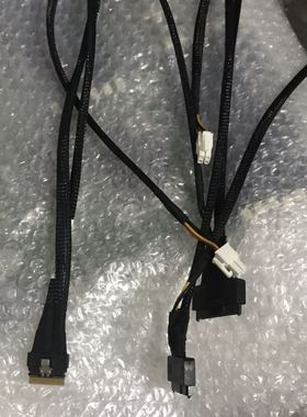 LuXshare SAS 4.0 SFF-8654对双 SAS 68Pin SFF-8639 连接线