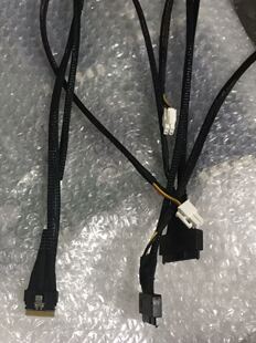 LuXshare SAS 4.0 SFF-8654对双 SAS 68Pin SFF-8639 连接线