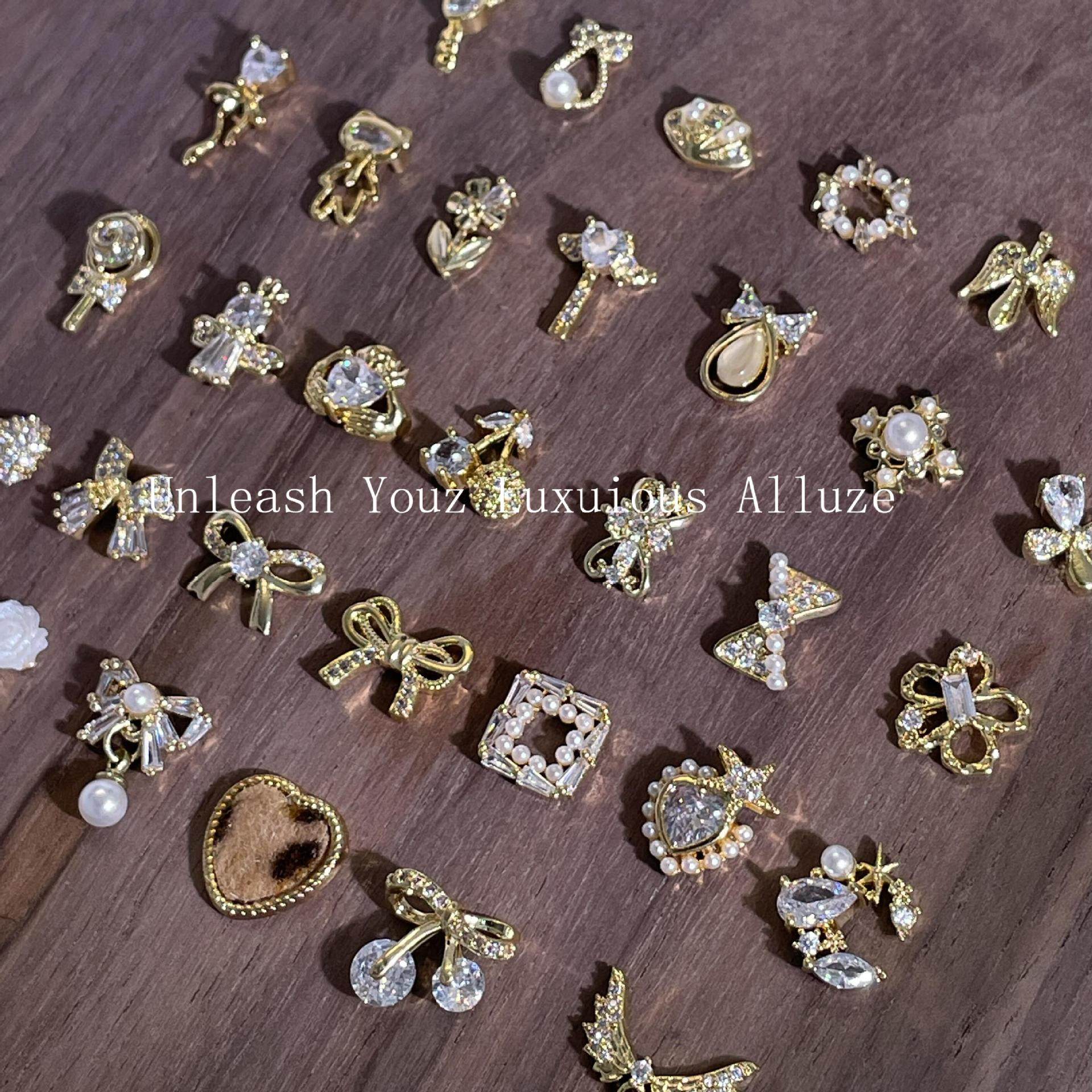 lz440新款美甲钻满钻金属锆石美甲饰品高保色立体指甲配饰,彩妆/香水/美妆工具,指甲装饰,淘宝优惠券,粉丝福利购,淘宝优惠卷