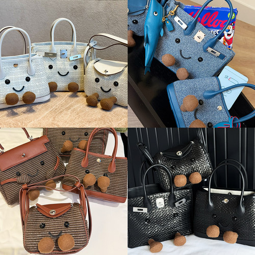 CTANDJIM小精灵春夏新色大集合 购物袋 枕头包 bb25