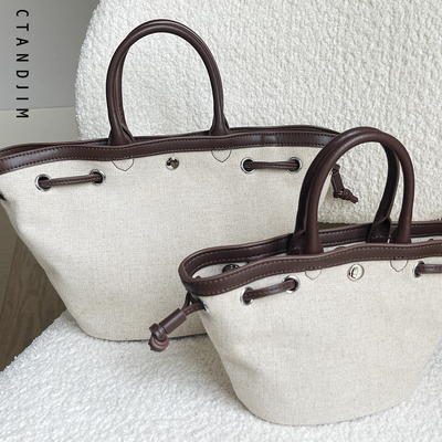 CTANDJIM松弛极简主义蘑菇包 手拎包 菜篮子 斜挎包