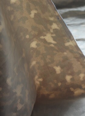 新品纯棉布料特色灯芯绒暗花卡其色素色薄款服装面料140cm宽1米价
