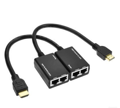 HDMI延长器30米hdmi转rj45网线传输 网络延长器3D 1080p