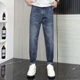 社会小伙@直筒牛仔裤男宽松版韩版复古休闲裤店主风NZK1017-P65，男装牛仔裤，星座1207-1