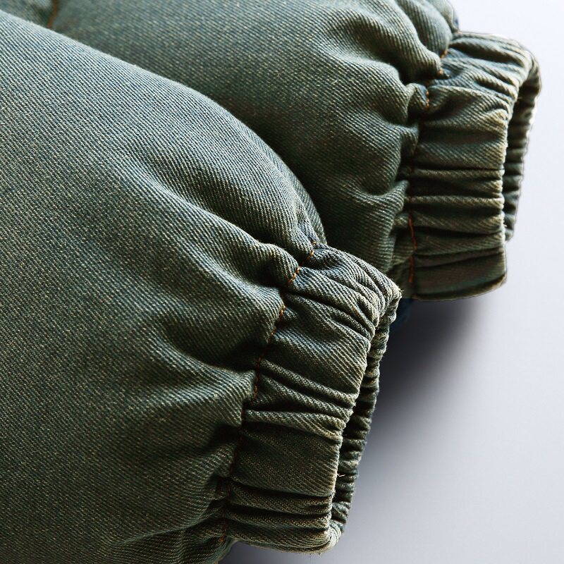 新标50绒中性牛仔羽绒服美式宽松版cleanfit可二开A149-P225,男装羽绒服,星座1207-1