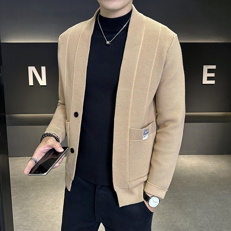 店主风 针织开衫男 高品质夹克 毛衣外套KS32306-P65图片