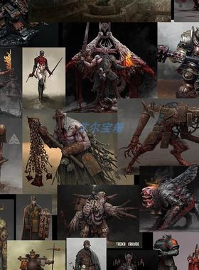 战壕十字军 Trench Crusade 战壕远征 新安条克 战棋 桌游棋子