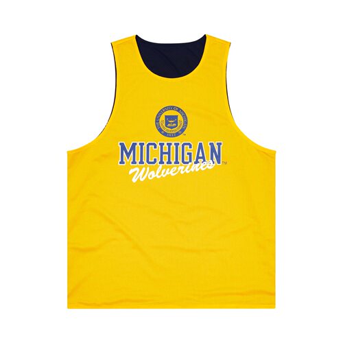 NCAA宽松双面穿背心训练服球衣