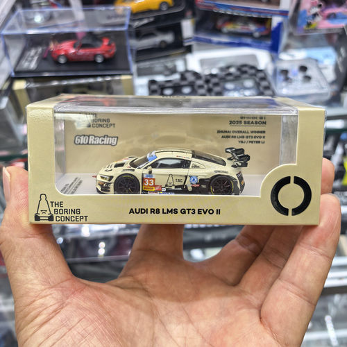 1/64奥迪R8LMSGT3合金车模