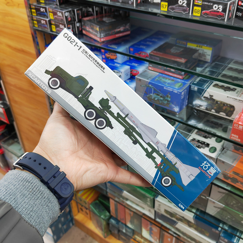 拓意124红旗2地对空导弹运输车