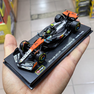 比美高1:43迈凯伦MCL39 2025英国站方程式F1赛车仿真合金模型摆件