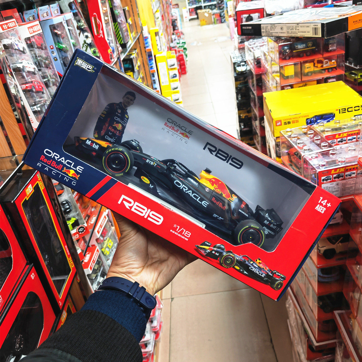 1/18红牛RB19F1合金车模