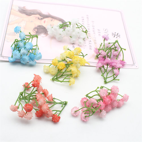 古风假花满天星仿真花头饰配件