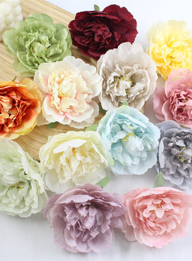 DIY绢花仿真芍药牡丹花朵