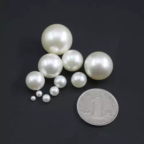 Белые бусины, китайская шпилька, аксессуар ручной работы, аксессуары, 3-20мм, DIY