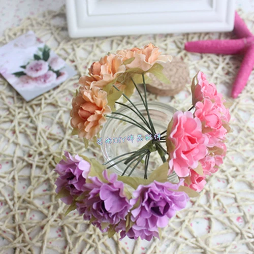 Материал цветочного кольца туристические достопримечательности горячие продажи DIY Материалы ручной работы ткане