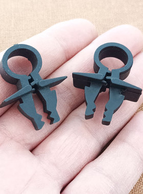 适配大众高尔普桑塔纳新秀2000超人3000志俊刹车软管油管卡子卡扣