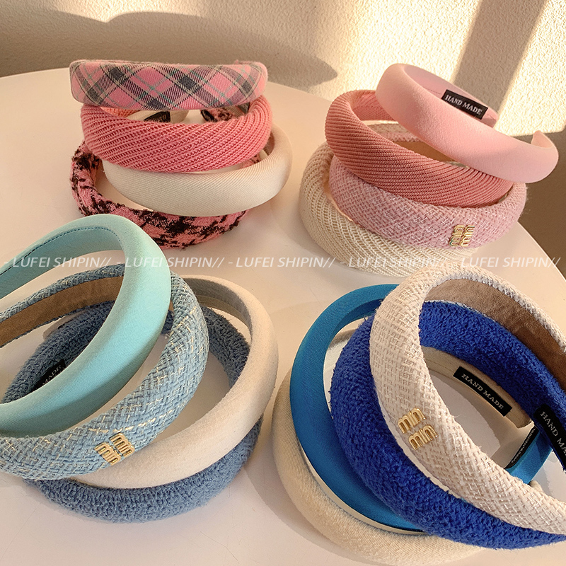 网红发箍发捆高级感头饰