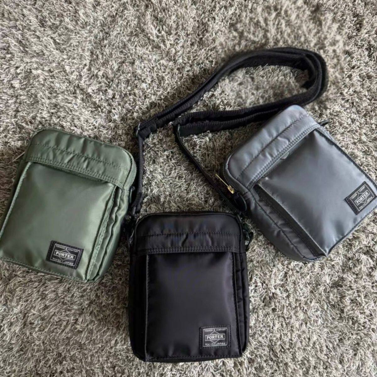 日本吉田TANKER经典轻便尼龙单肩包男女通勤休闲邮差日系斜挎包