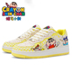 可爱卡通涂鸦鸳鸯潮鞋 蜡笔小新男鞋 子 运动鞋 女鞋 空军板鞋 情侣夏季