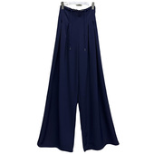 宽松垂感显瘦高腰阔脚西装 时尚 175高个子新款 休闲裤 春夏秋季 女装