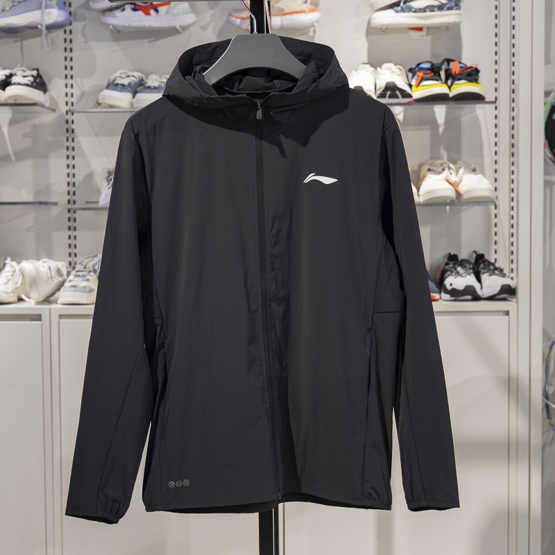 李宁运动风衣冰感舒适