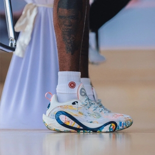 李宁2025新款DLO1拉塞尔一代篮球鞋男轻量透气缓震实战低帮运动鞋