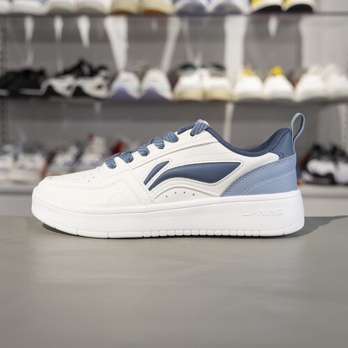 李宁元宝 V2板鞋男子2024春季新款低帮潮流舒适经典休闲鞋AGCU111