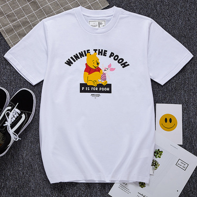 维尼小熊联名CHOCOOLATE男女t恤