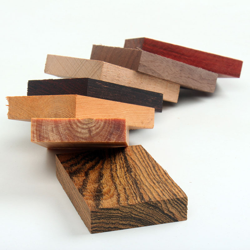 641无事牌平安牌子木料原料自制吊坠挂饰紫光檀木材识别样品红木