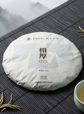 云根2021政和正宗高山寿眉老白茶春茶饼福建茶叶福鼎可配礼盒357g