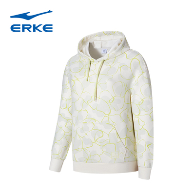 鸿星尔克卫衣女2025秋季新款女士运动圆领套头衫长袖上衣女装