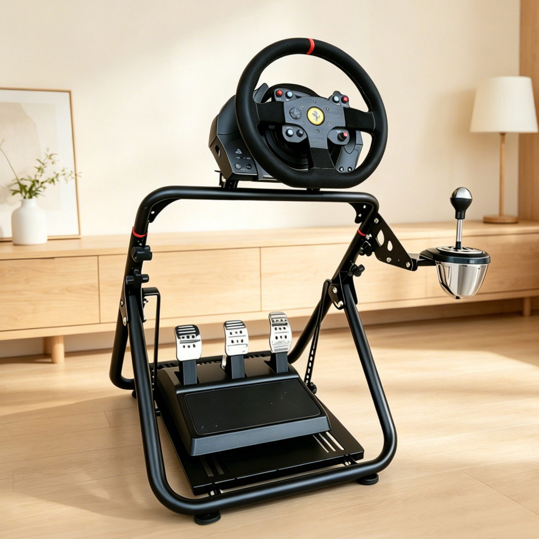 图马斯特赛车模拟器游戏方向盘支架可折叠罗技g923920g29魔爪r5r9