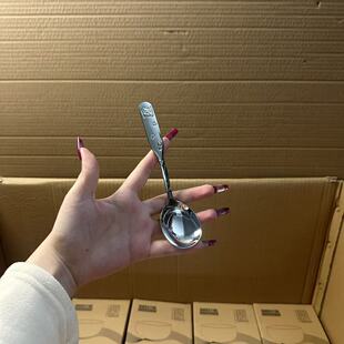 颜一好物 316不锈钢勺子宝宝吃饭勺儿童勺学生吃饭便携餐具收纳盒