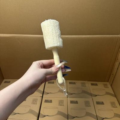 颜一好物可挂式丝瓜络木柄杯刷