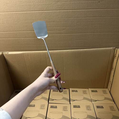 304不锈钢防烫迷你小号锅铲
