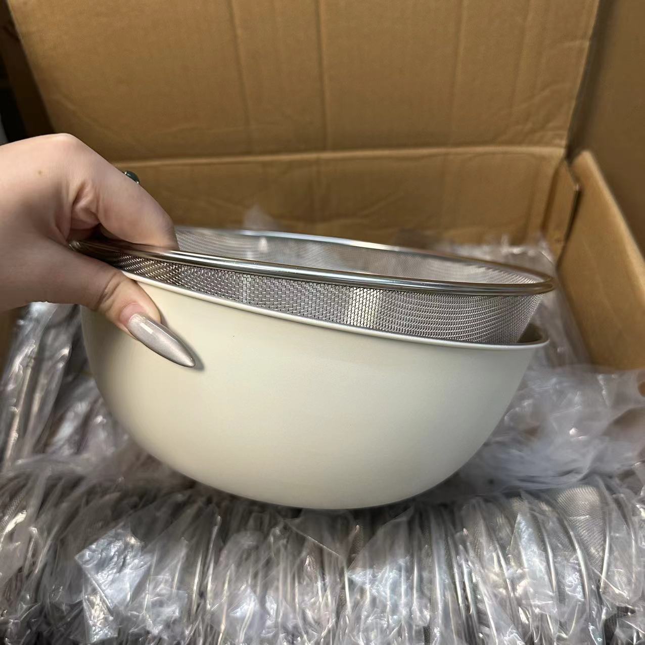 304不锈钢洗菜盆带沥水篮