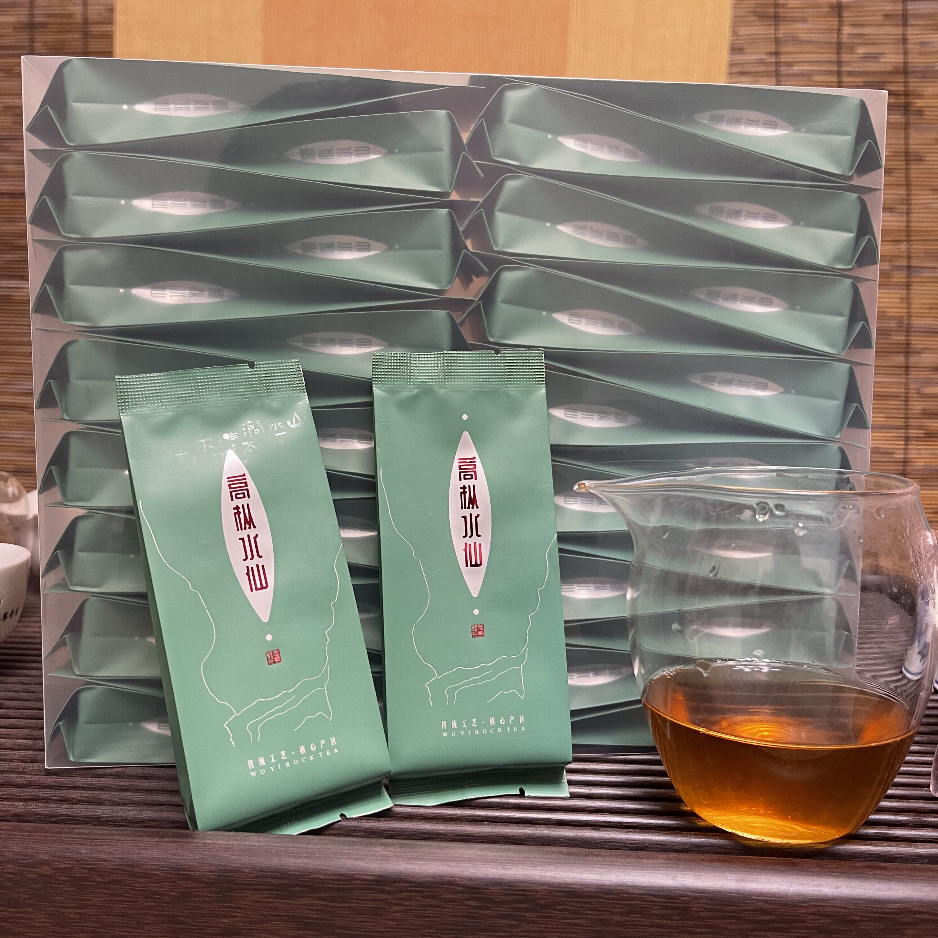 武夷岩茶高枞水仙大红袍乌龙茶茶叶头春头采茶农直销
