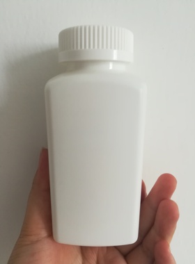 威海环宇PE190ml白色胶囊瓶 250ml方形固体药用塑料瓶 片剂塑料瓶